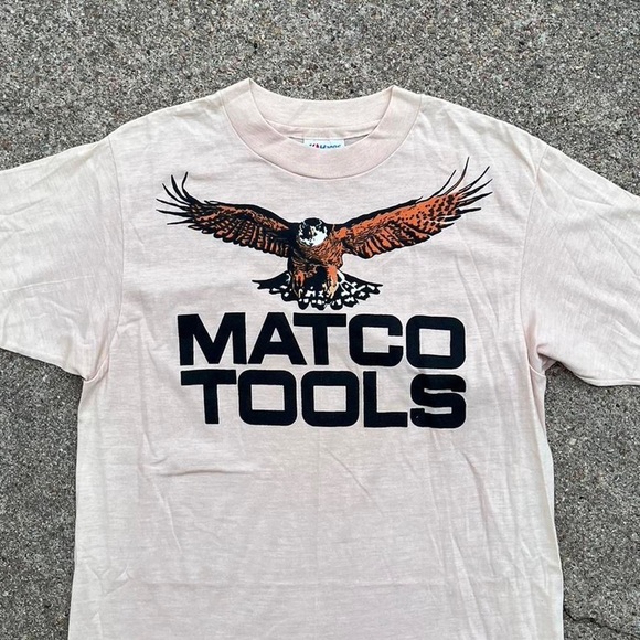 Vintage Other - Rare Single Stitch 80s Vintage Matco Tools Cotton Crewneck Shirt Medium Men’s